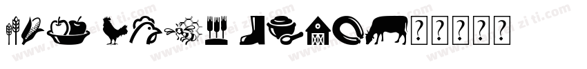 New Farm Bold字体转换